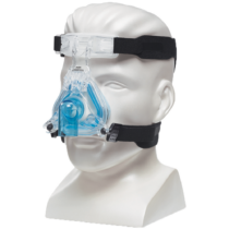 Philips Respironics ComfortGel Blue CPAP nenämaski edestä