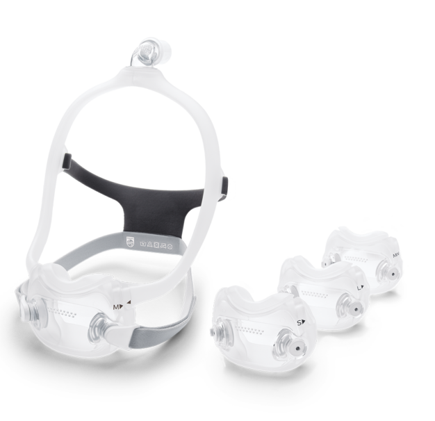 Philips DreamWear Full Face Maske Rückseite