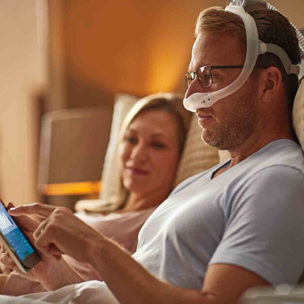 Philips Respironics Dreamwear CPAP nenämask 07