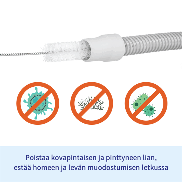 oxyhero brush teräksinen CPAP-letkuharja 04