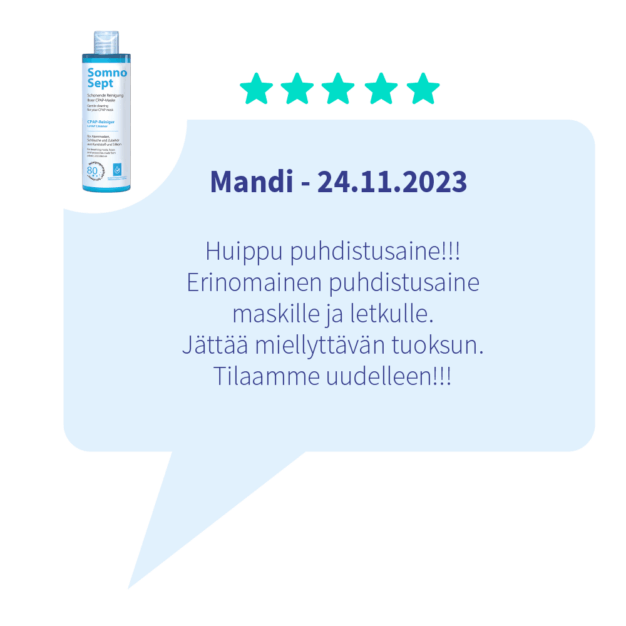 SomnoSept CPAP-puhdistusaine 12