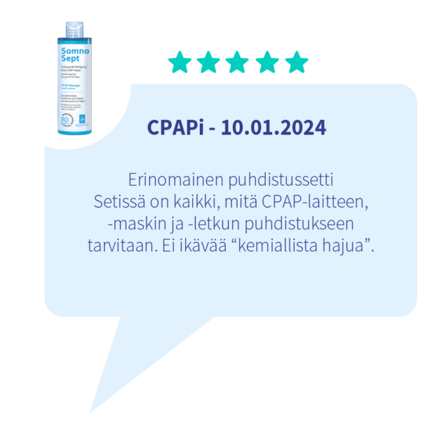 SomnoSept CPAP-puhdistussetti 09