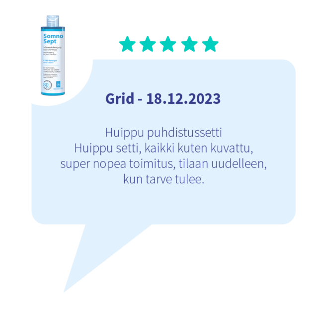 SomnoSept CPAP-puhdistussetti 10