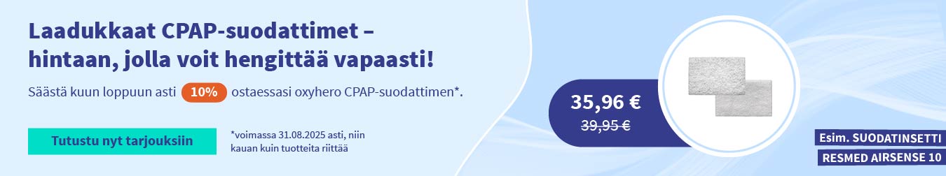 Alennus oxyhero laadukkaat CPAP-suodattimet 01