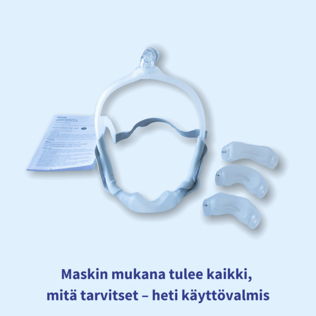Philips Respironics Dreamwear CPAP nenämask 07