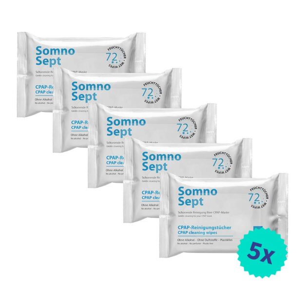 SomnoSept CPAP-puhdistuspyyhkeet monipakkaukset 3 kpl