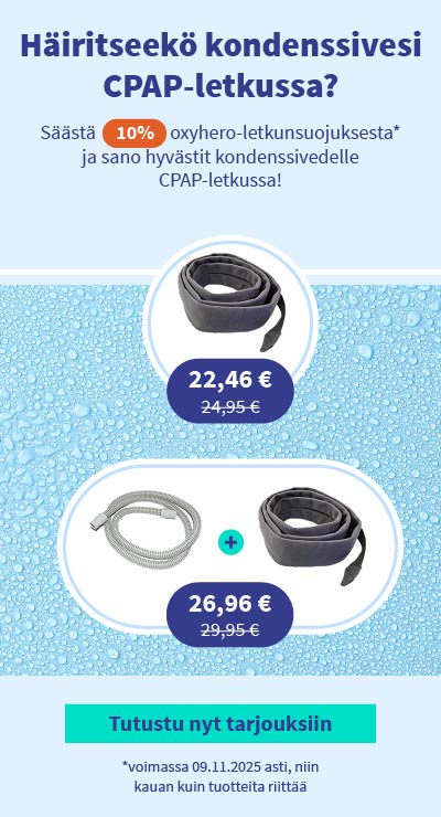 Alennus oxyhero-pehmusteesta 05