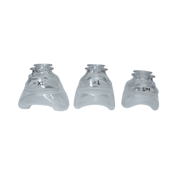 Philips Respironics Wisp Nasenmaske Silikonen getragen