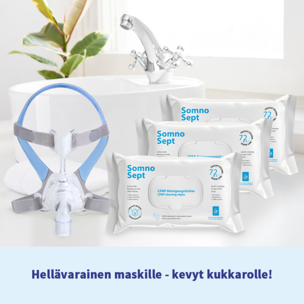 SomnoSept CPAP-puhdistuspyyhkeet monipakkaukset 02