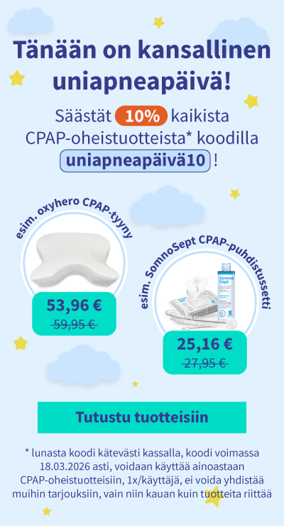 Alennusta CPAP-oheistuotteista 05