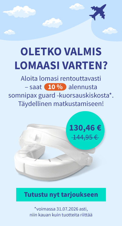 Alennusta somnipax guard -kuorsauskiskosta 05