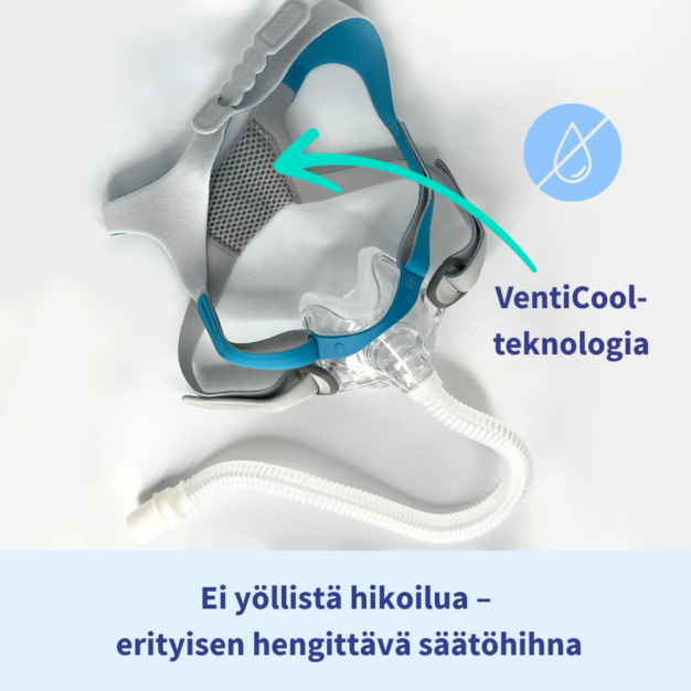 F&P Evora CPAP-kokokasvomaski IMG 7