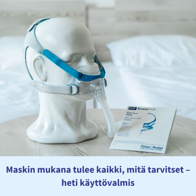 F&P Evora CPAP-kokokasvomaski IMG 8