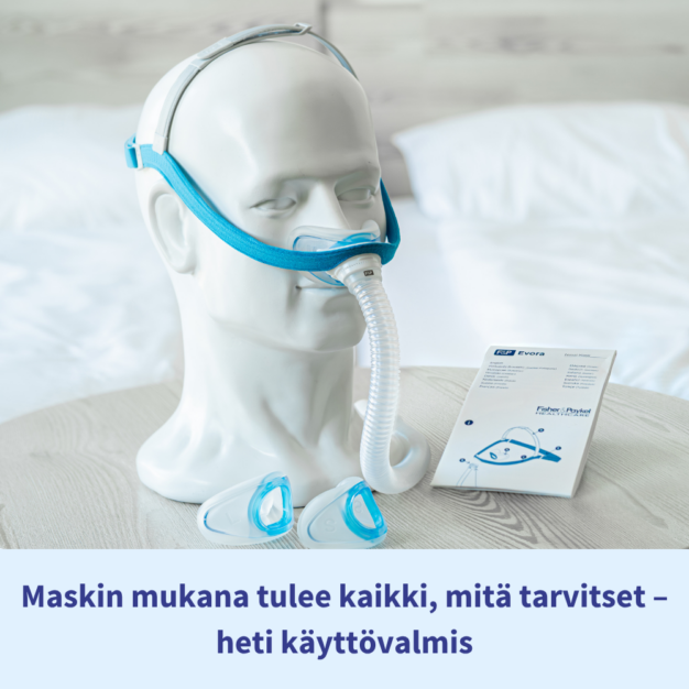 Fisher & Paykel Evora CPAP-sierainmaski Fit-Pack IMG 7