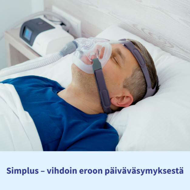 Fisher & Paykel Simplus CPAP-kokokasvomaski (1 pehmuste) IMG 2