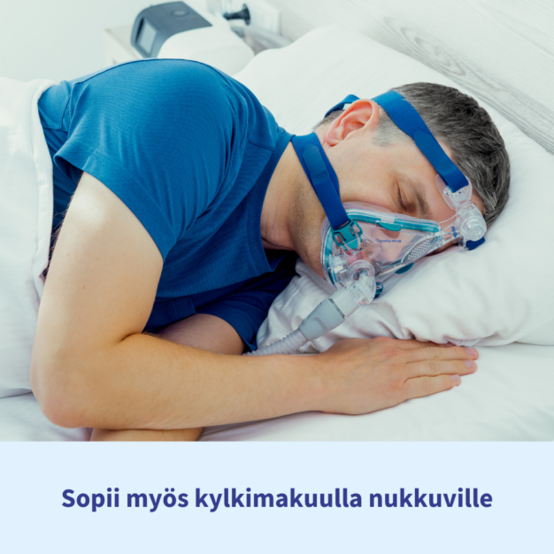 ResMed Mirage Quattro CPAP-kokokasvomaski IMG 4