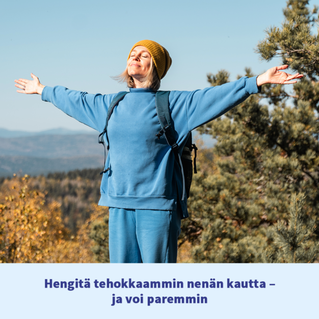 somnipax breathe hengita tehokkaammin nenan kautta ja voi paremmin