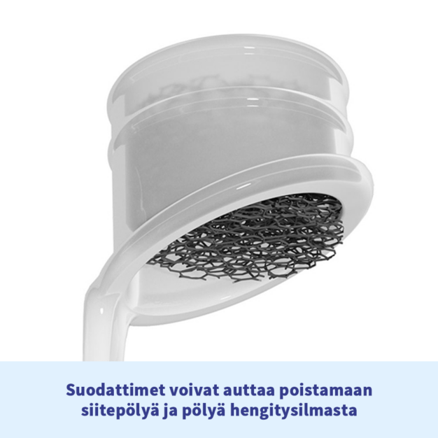somnipax pure suodattimet voivat auttaa poistamaan siitepolya ja polya hengitysilmasta