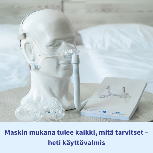 Philips Respironics Wisp CPAP-nenämaski IMG 6